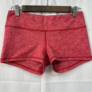 Fleo Heathered Red Shorts Size Medium
